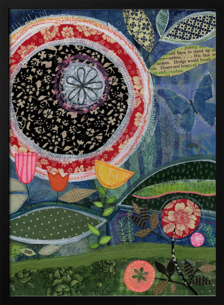 Intricate Patterns And Bold Colors - Stretched Canvas, Poster or Fine Art Print I Heart Wall Art