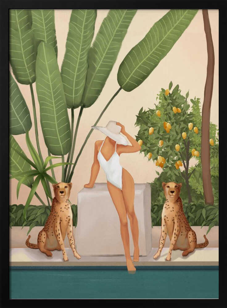 Summer In the Wild - Stretched Canvas, Poster or Fine Art Print