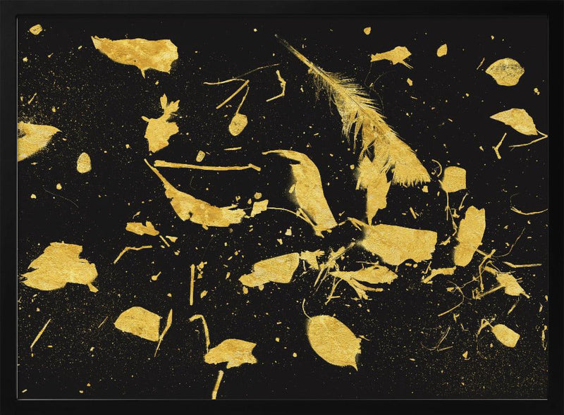 Gold Dust - Stretched Canvas, Poster or Fine Art Print I Heart Wall Art
