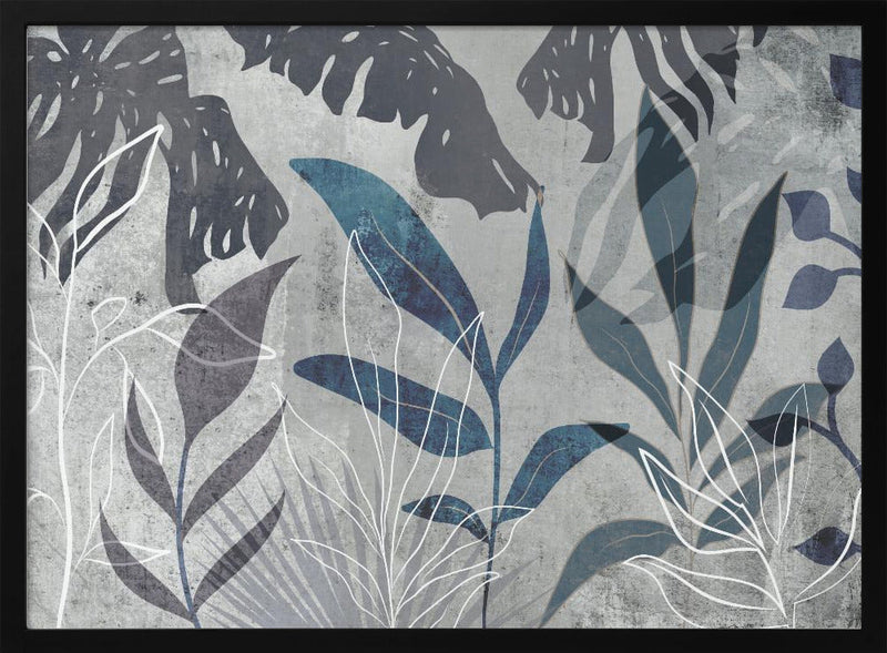 Modern Botanical No3 - Stretched Canvas, Poster or Fine Art Print I Heart Wall Art