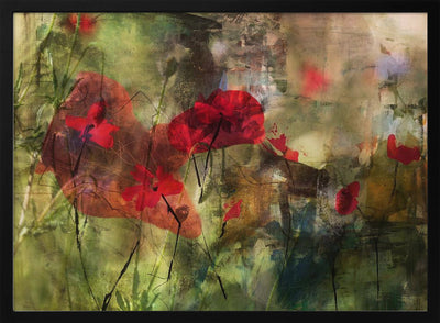 Poppies - Stretched Canvas, Poster or Fine Art Print I Heart Wall Art