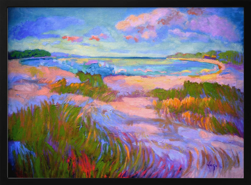 Df1409beachcomber - Stretched Canvas, Poster or Fine Art Print I Heart Wall Art