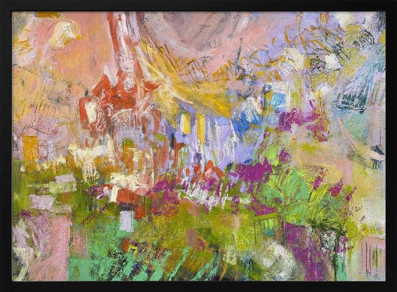 Vibrant Whirlwind - Stretched Canvas, Poster or Fine Art Print I Heart Wall Art