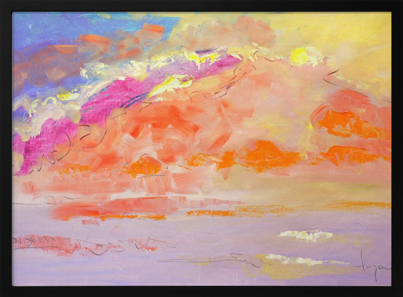 Df636 Effervescentshimmering - Stretched Canvas, Poster or Fine Art Print I Heart Wall Art