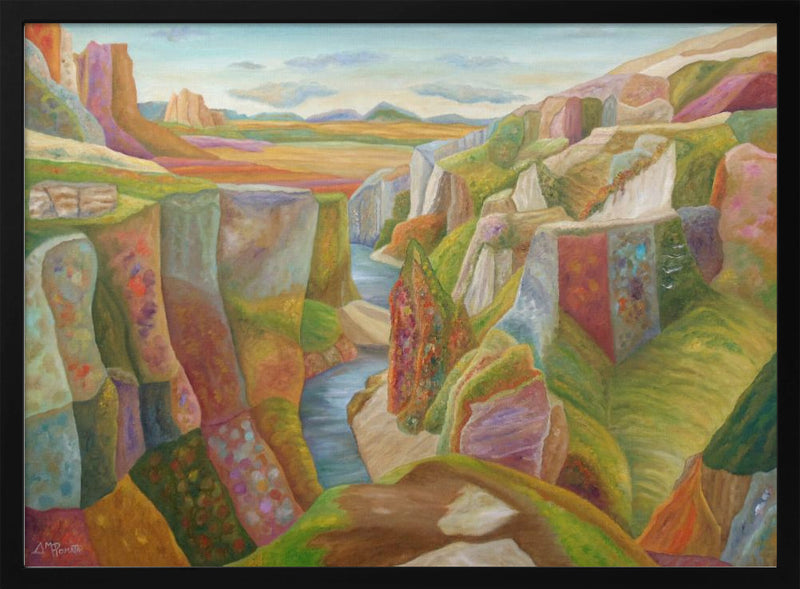 Take a Deep Breath - Stretched Canvas, Poster or Fine Art Print I Heart Wall Art