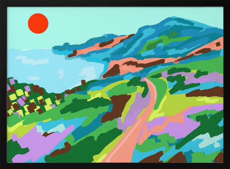 Vivid Vistas - Stretched Canvas, Poster or Fine Art Print I Heart Wall Art