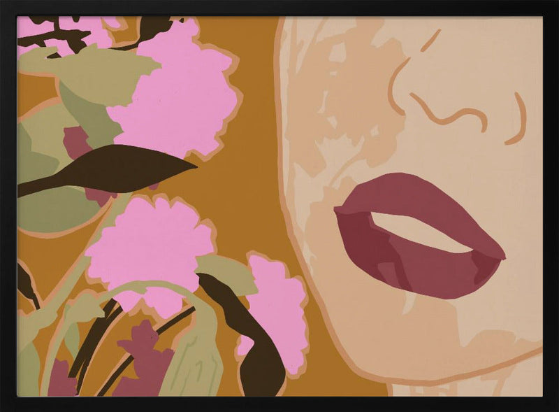 Purple Passion - Stretched Canvas, Poster or Fine Art Print I Heart Wall Art