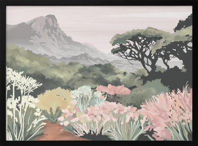 Kirstenbosch Dreaming, Kirstenbosch Gardens, Cape Town, South Africa - Stretched Canvas, Poster or Fine Art Print I Heart Wall Art