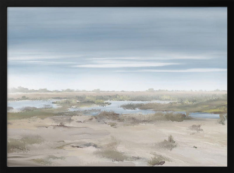 The Misty Rising, Caprivi, Botswana - Stretched Canvas, Poster or Fine Art Print I Heart Wall Art