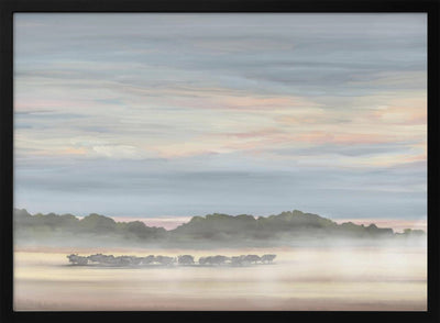 Buffalos In Botswana - Stretched Canvas, Poster or Fine Art Print I Heart Wall Art