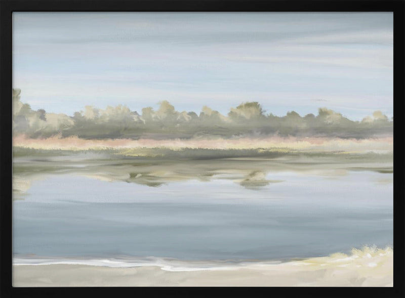 Waters Edge, Caprivi, Botswana - Stretched Canvas, Poster or Fine Art Print I Heart Wall Art