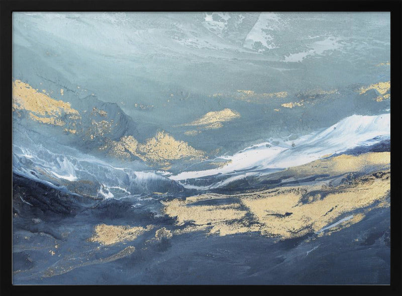 A Peaceful Seascape - Stretched Canvas, Poster or Fine Art Print I Heart Wall Art