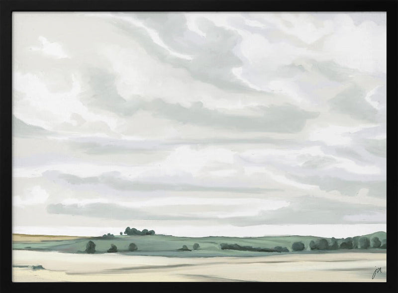 Tranquil Horizons - Stretched Canvas, Poster or Fine Art Print I Heart Wall Art