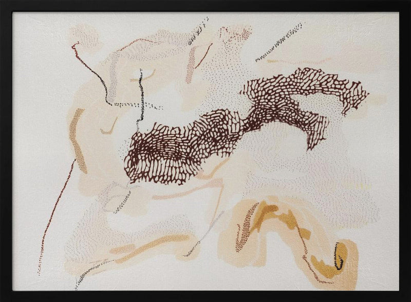 Primitive II - Stretched Canvas, Poster or Fine Art Print I Heart Wall Art