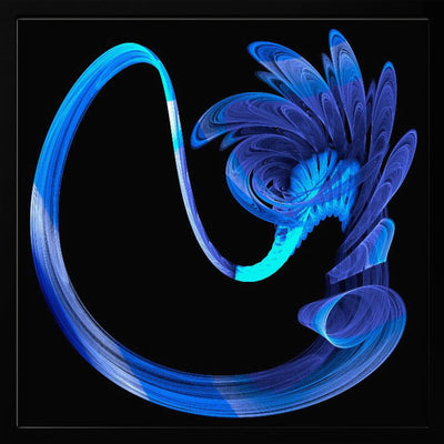 The Blues - Square Stretched Canvas, Poster or Fine Art Print I Heart Wall Art