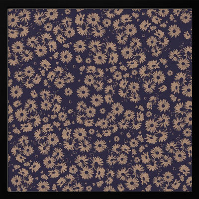 Flowers At Dawn Nº2 - Square Stretched Canvas, Poster or Fine Art Print I Heart Wall Art