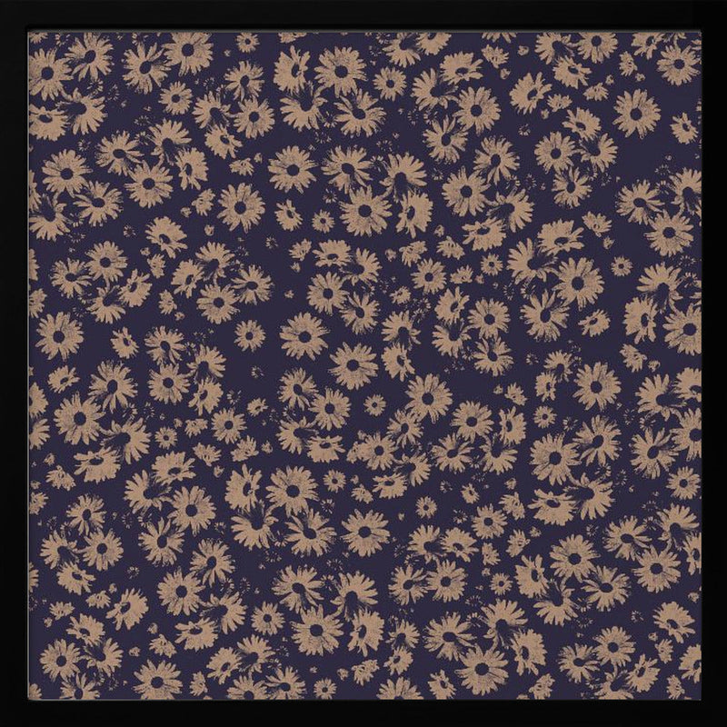 Flowers At Dawn Nº2 - Square Stretched Canvas, Poster or Fine Art Print I Heart Wall Art