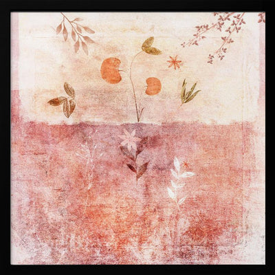 Pink - Square Stretched Canvas, Poster or Fine Art Print I Heart Wall Art