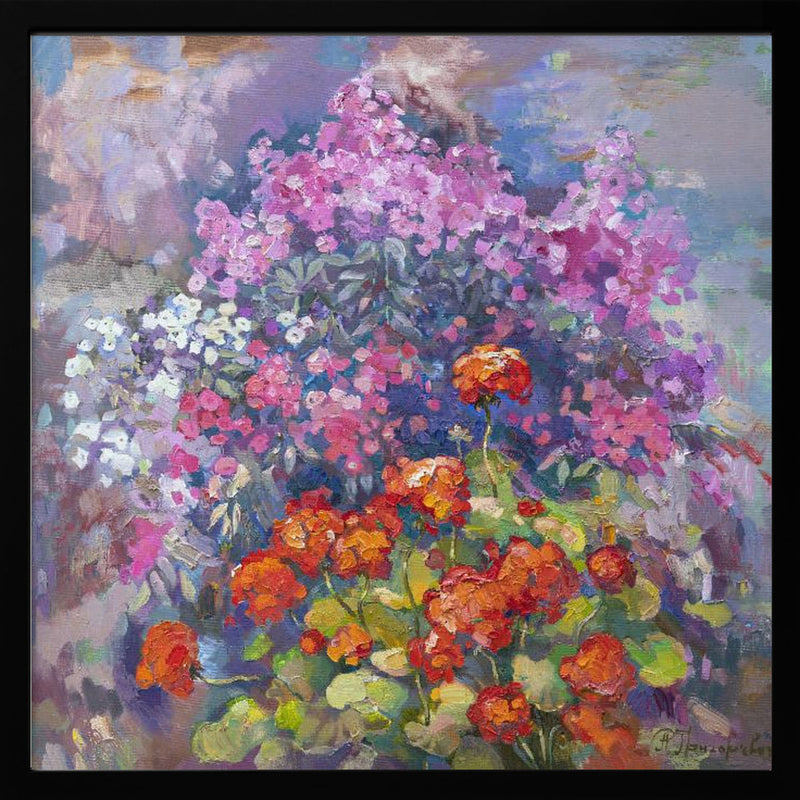 Aroma of August - Square Stretched Canvas, Poster or Fine Art Print I Heart Wall Art