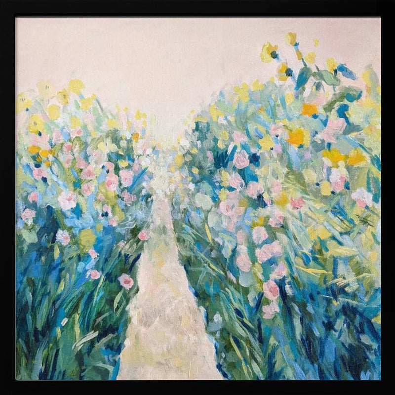 Light Summer - Square Stretched Canvas, Poster or Fine Art Print I Heart Wall Art