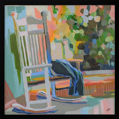 North Carolina - Square Stretched Canvas, Poster or Fine Art Print I Heart Wall Art