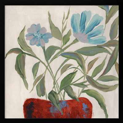 Amour ll - Square Stretched Canvas, Poster or Fine Art Print I Heart Wall Art