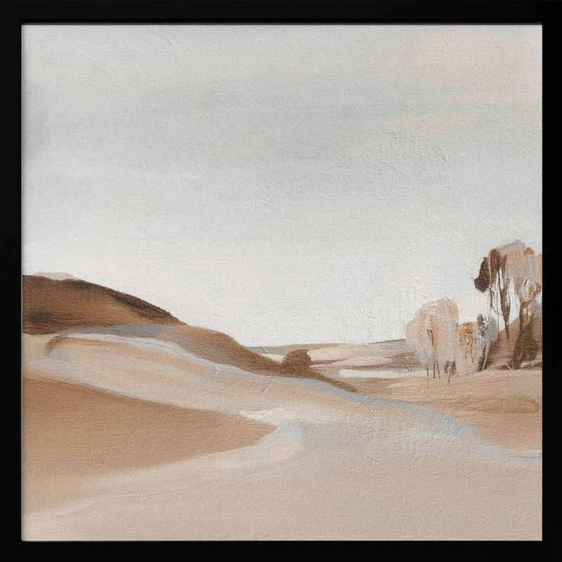 Farm View II - Square Stretched Canvas, Poster or Fine Art Print I Heart Wall Art