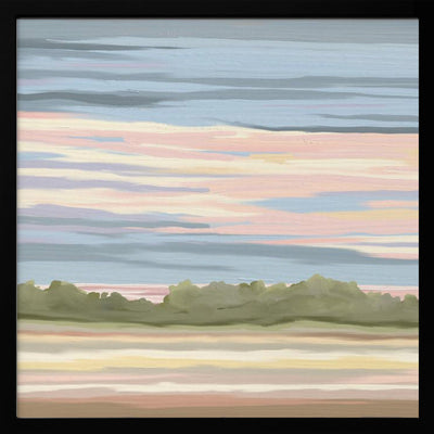 Streaking, Caprivi, Botswana - Square Stretched Canvas, Poster or Fine Art Print I Heart Wall Art