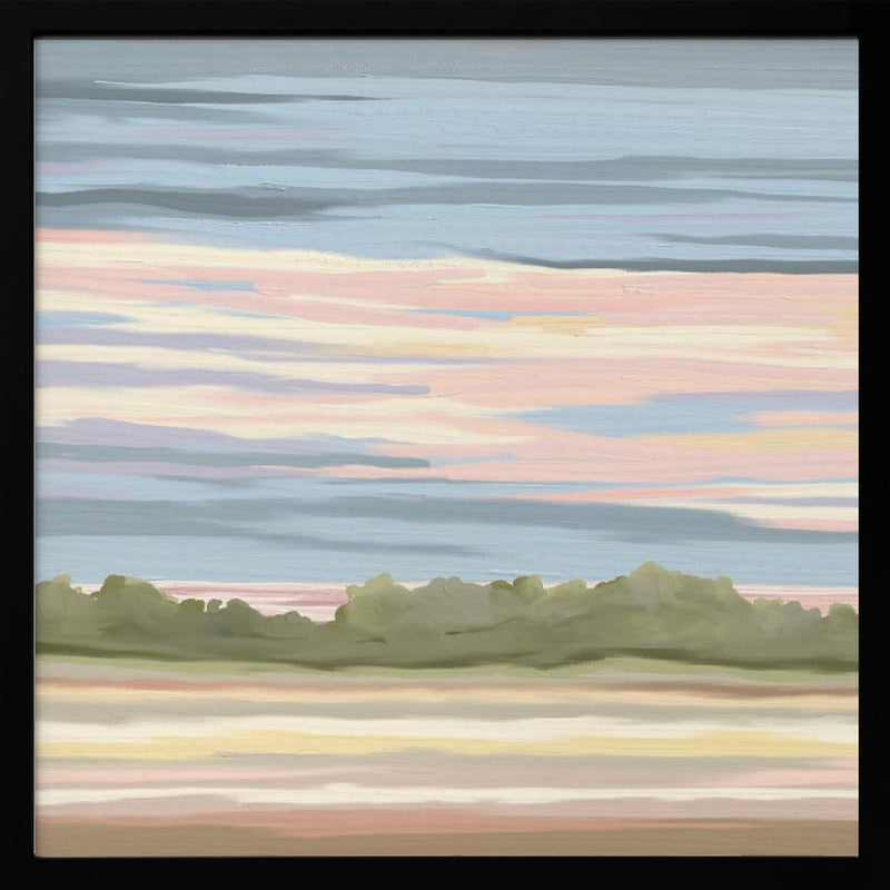 Streaking, Caprivi, Botswana - Square Stretched Canvas, Poster or Fine Art Print I Heart Wall Art