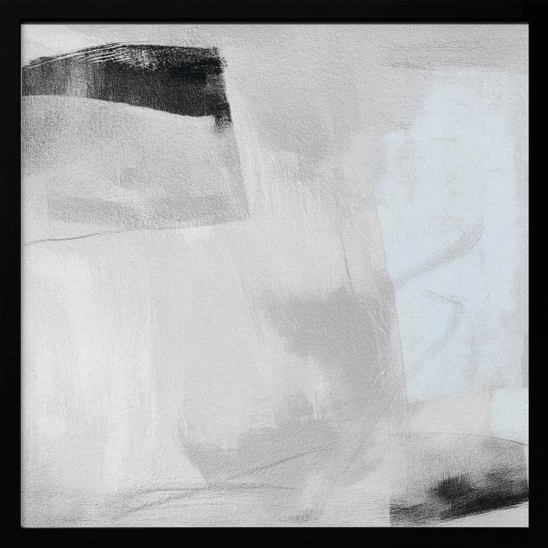 Layers III - Square Stretched Canvas, Poster or Fine Art Print I Heart Wall Art