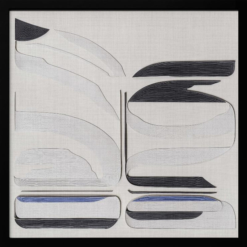 Balance I - Square Stretched Canvas, Poster or Fine Art Print I Heart Wall Art