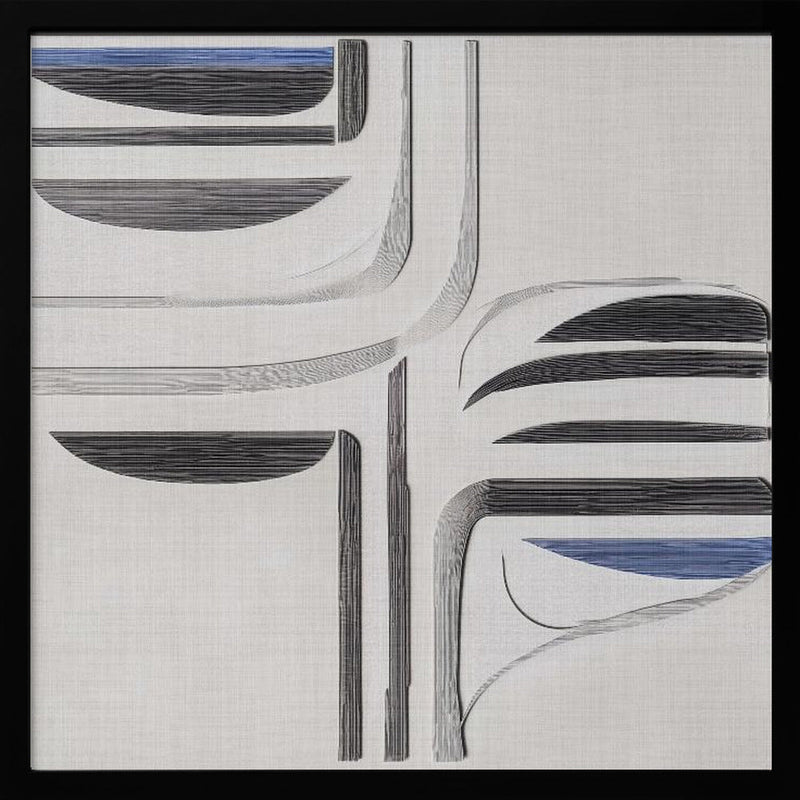 Balance II - Square Stretched Canvas, Poster or Fine Art Print I Heart Wall Art