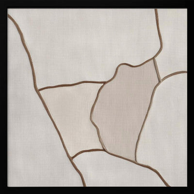 Trace II - Square Stretched Canvas, Poster or Fine Art Print I Heart Wall Art