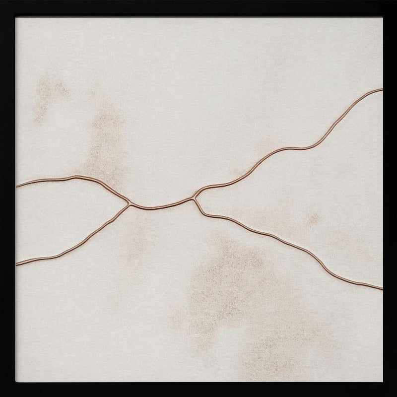 Assemblée II - Square Stretched Canvas, Poster or Fine Art Print I Heart Wall Art