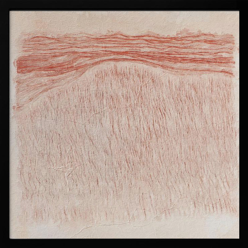 Whispering Textures - Square Stretched Canvas, Poster or Fine Art Print I Heart Wall Art