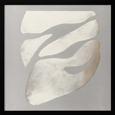 Fluid Forms Emerge - Square Stretched Canvas, Poster or Fine Art Print I Heart Wall Art