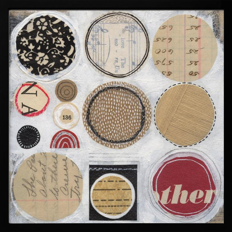 Ship Shape - Square Stretched Canvas, Poster or Fine Art Print I Heart Wall Art