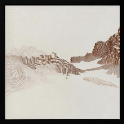 Peaceful nature II - Square Stretched Canvas, Poster or Fine Art Print I Heart Wall Art