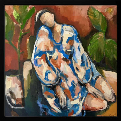 Alice - Square Stretched Canvas, Poster or Fine Art Print