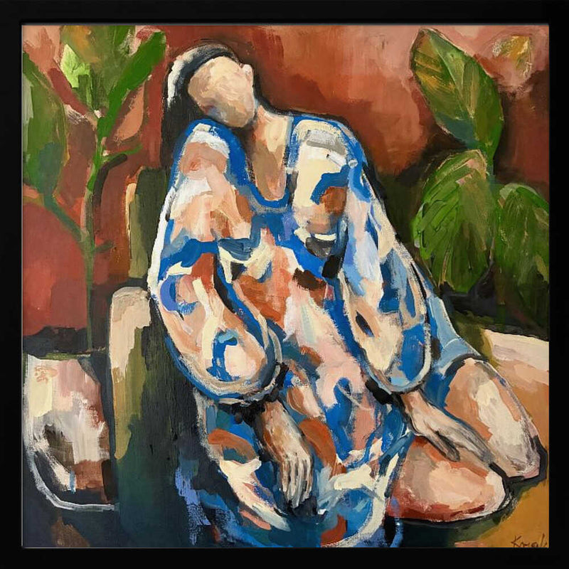 Alice - Square Stretched Canvas, Poster or Fine Art Print