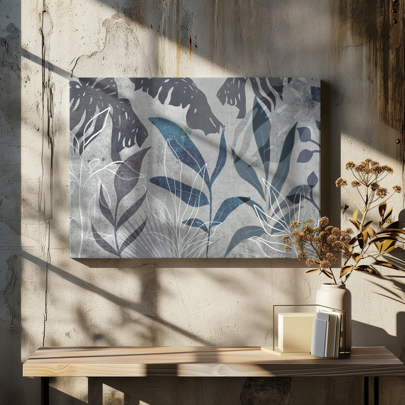 Modern Botanical No3 - Stretched Canvas, Poster or Fine Art Print I Heart Wall Art