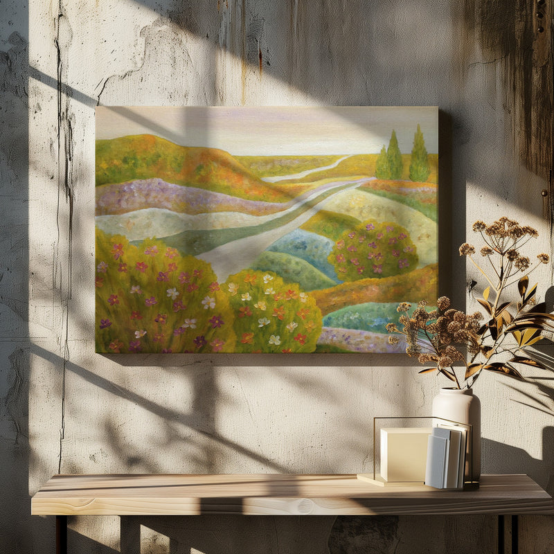 Scent of Sunset - Stretched Canvas, Poster or Fine Art Print I Heart Wall Art