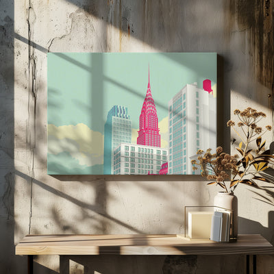 New York Park Avenue - Stretched Canvas, Poster or Fine Art Print I Heart Wall Art