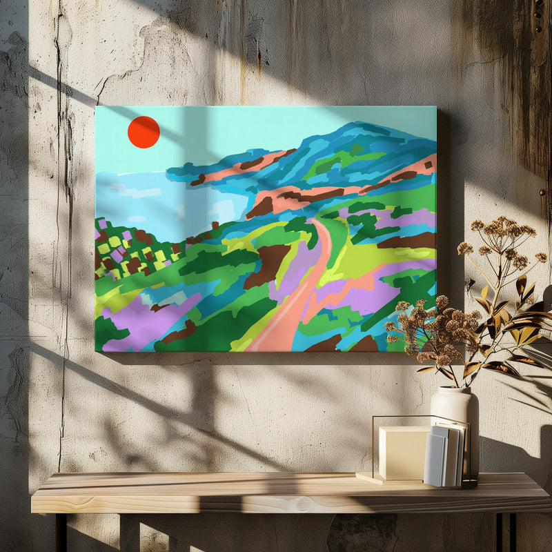 Vivid Vistas - Stretched Canvas, Poster or Fine Art Print I Heart Wall Art