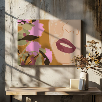 Purple Passion - Stretched Canvas, Poster or Fine Art Print I Heart Wall Art