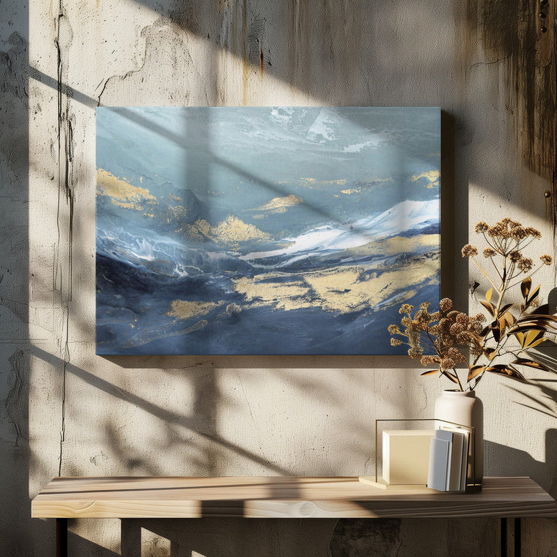 A Peaceful Seascape - Stretched Canvas, Poster or Fine Art Print I Heart Wall Art