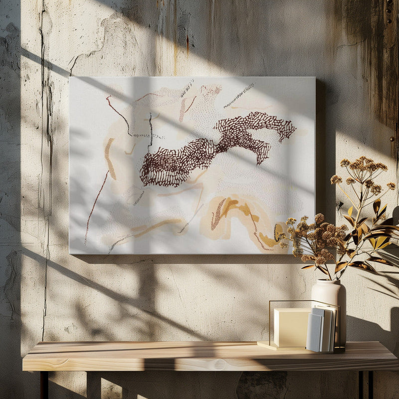 Primitive II - Stretched Canvas, Poster or Fine Art Print I Heart Wall Art