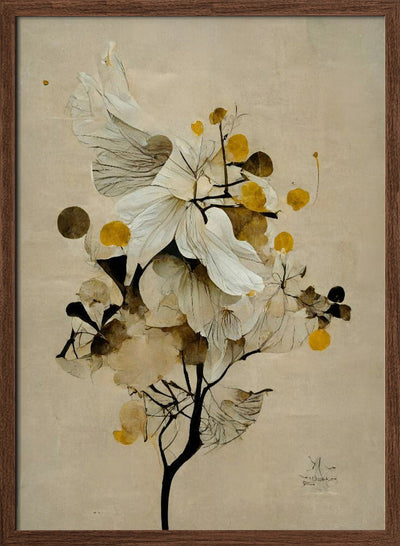 Golden Seed - Stretched Canvas, Poster or Fine Art Print I Heart Wall Art