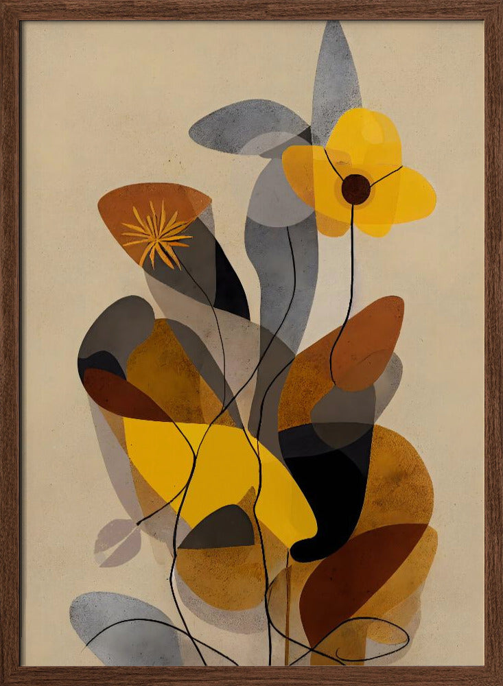 In My Summer Garden - Stretched Canvas, Poster or Fine Art Print I Heart Wall Art