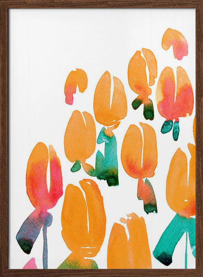 Alicia bouquet I - Stretched Canvas, Poster or Fine Art Print I Heart Wall Art